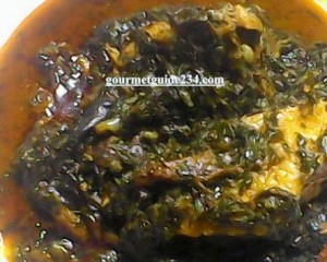 .... warm plate of vegetable soup [Edikaiikong... proudly Nigerian]