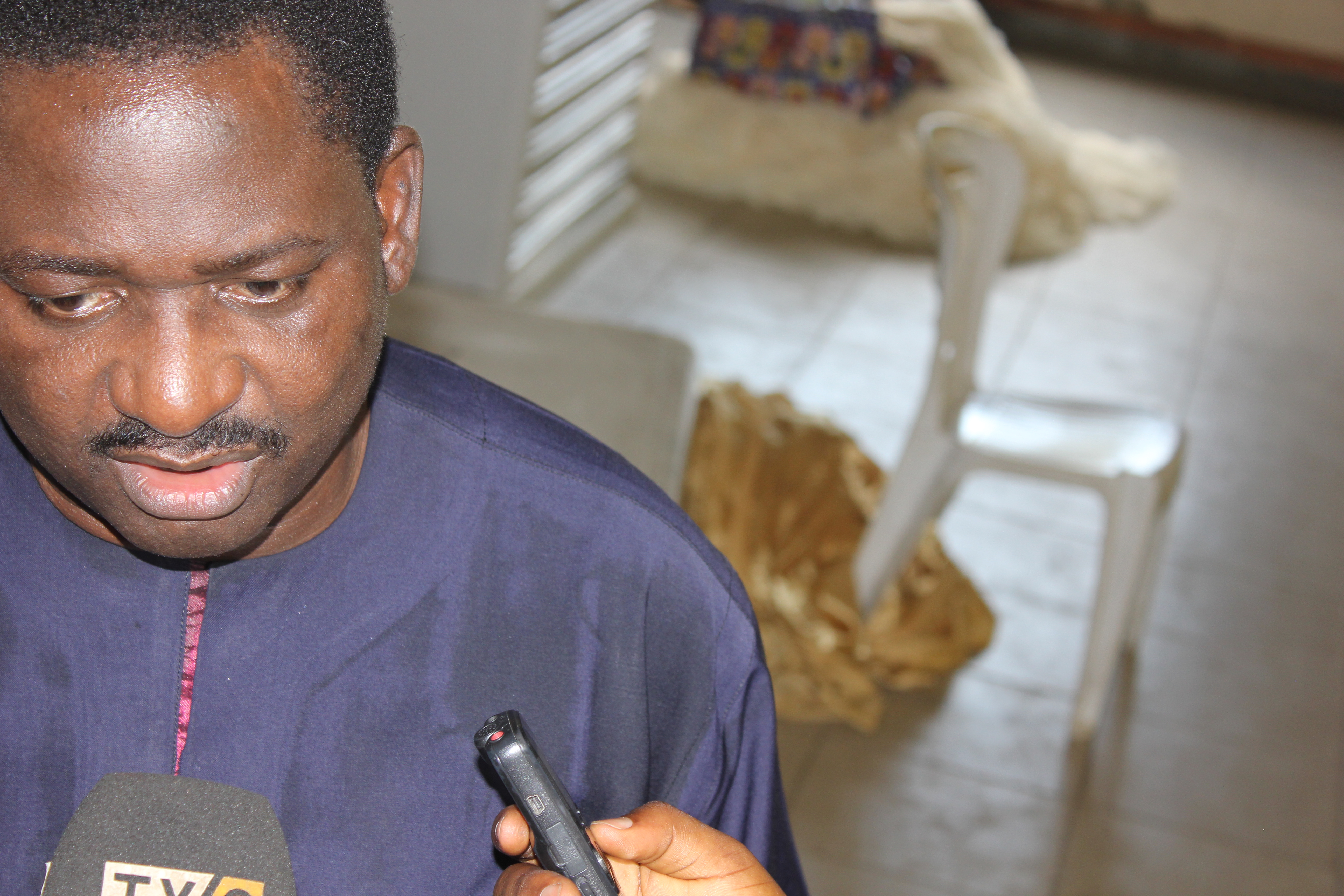 Mr Femi Adesina,Special Adviser to the President Media and Publicity being interviewed by Journalists at the event!