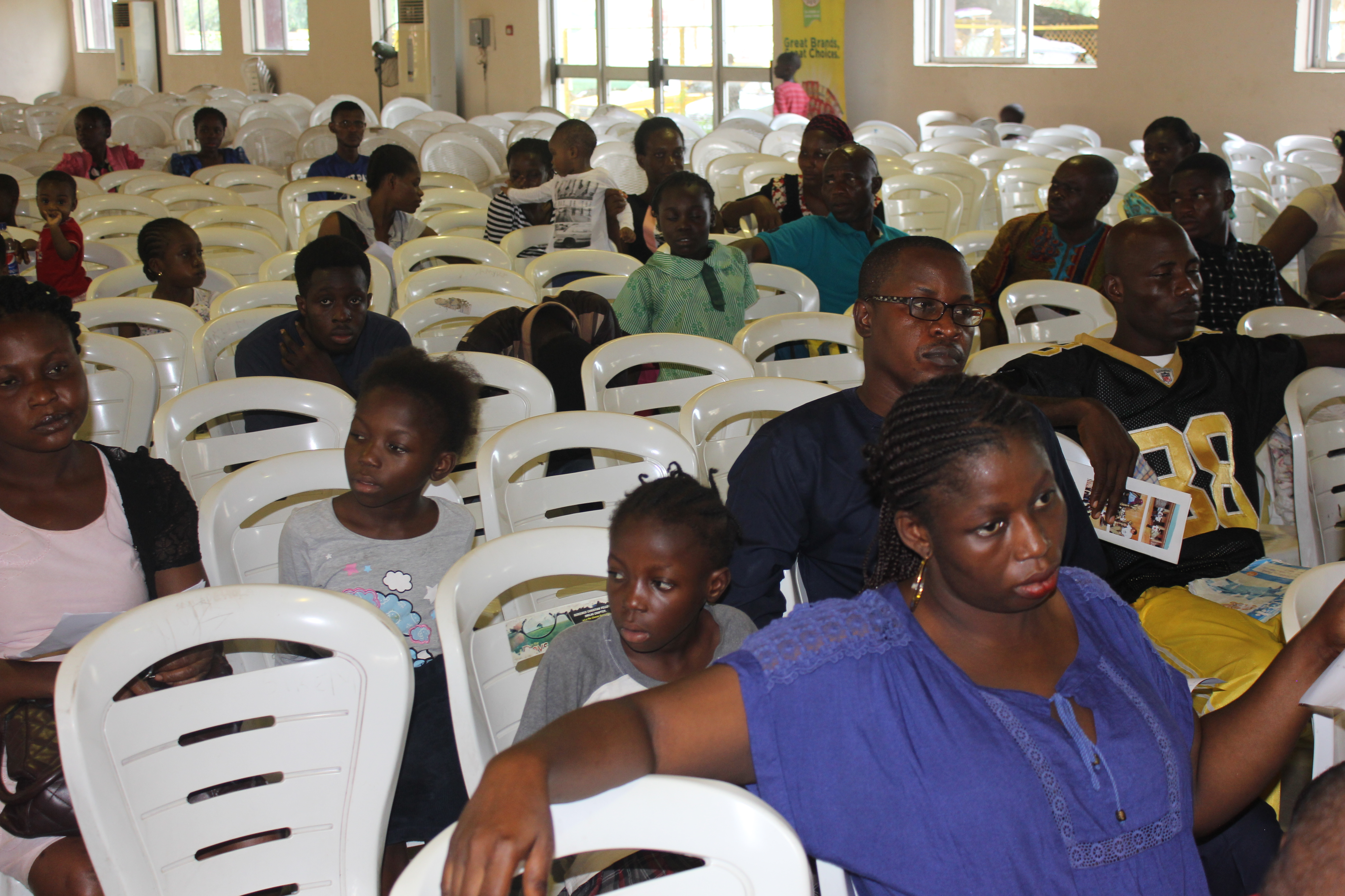 A cross section of participants at the event!
